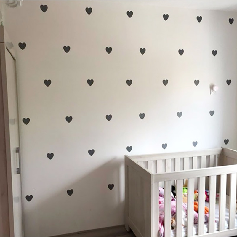 ハートベビールーム装飾ステッカー女の子の寝室の壁デカールステ - Baby Girl Nursery Quotes のレビューと価格