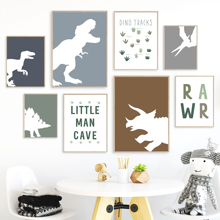 ジュラ紀の恐竜ティラノサウルスレックストリケラトプス引用句壁 - Baby Girl Nursery Quotes のレビューと価格