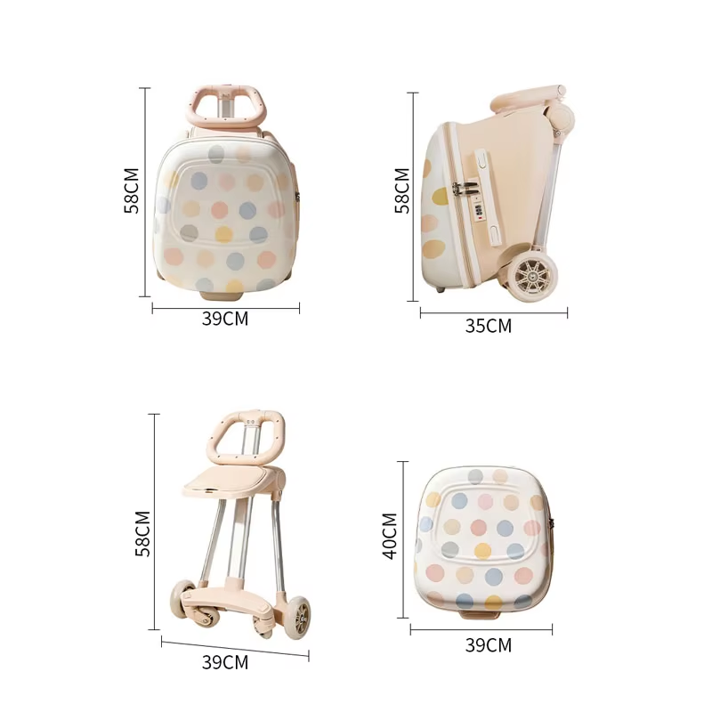 Bunnyfly 20インチ子供用荷物ケース（ベビーカー内蔵 - Baby Nursery Trolley のレビューと価格