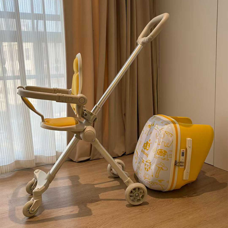 バニーフライ子供用荷物ケースは、赤ちゃんが乗って歩くことがで - Baby Nursery Trolley のレビューと価格